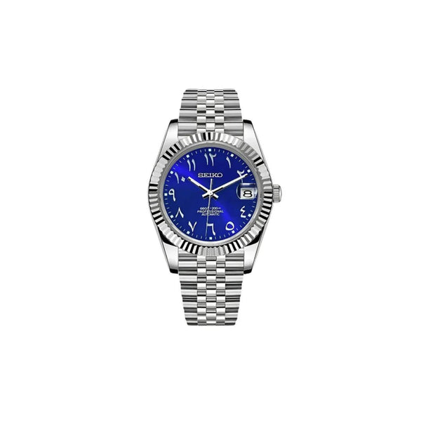 SEIKOJUST NAVY ARABIC DIAL - Liam Poedagar