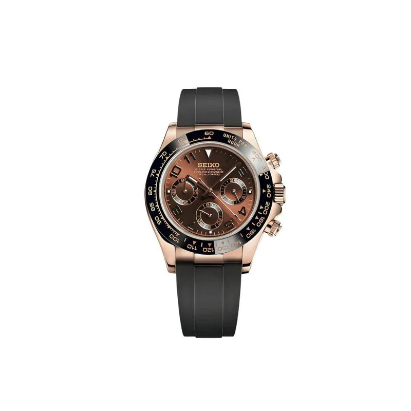 SEITONA CHOCOLATE DIAL (RUBBER STRAP) - Liam Poedagar